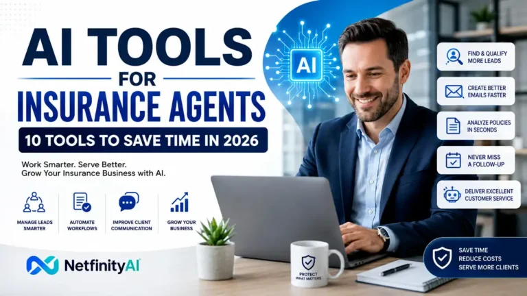 AI tools for insurance agents in 2026 for productivity, customer service, sales, and workflow automation
