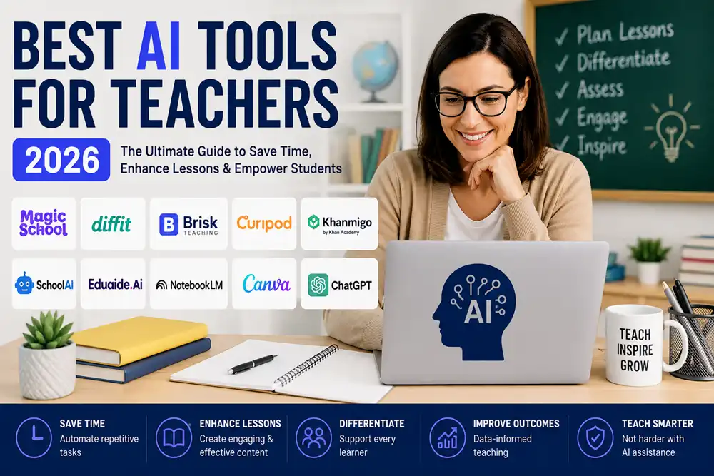 AI tools for teachers for lesson planning, differentiation, assessment, and classroom activities