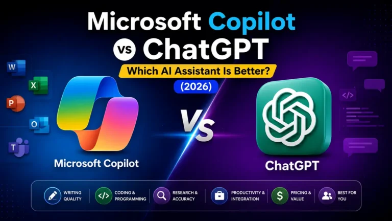 Microsoft Copilot vs ChatGPT comparison in 2026